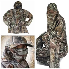 6639 New Bionic Camouflage Hunting Clothes Leaf Waterproof Jacket +Pants Suit