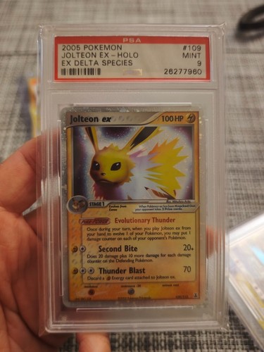 Jolteon ex graded PSA 9 for sale on eBay