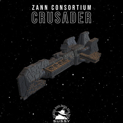 Pirate Crusader Corvette Star Wars Armada Printed Mini Billion Suns, Full Thrust