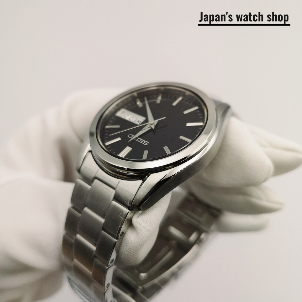 SEIKO Selection SBTH011 Black Stainless Steel Sapphire Men's Watch