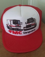VTG MESH SNAPBACK TRUCKER PROMO HAT CAP FMC VANGUARD STREET SWEEPERS