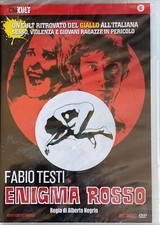 ENIGMA ROSSO RARO DVD vendita CineKult SIGILLATO - FABIO TESTI