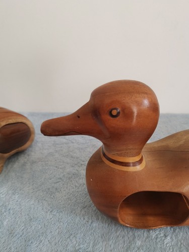 Vintage Wooden Duck & Frog Jewellery/Trinket Box with Secret Drawer Decorative β¨ - Picture 11 of 20