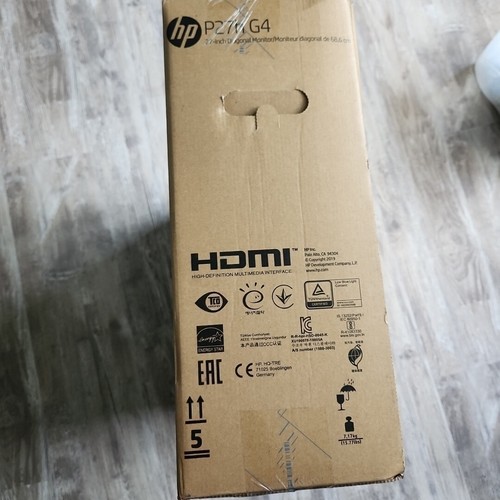 HP P27h G4 27'' Full HD (1920 x 1080) LCD Monitor - Black - Picture 8 of 11