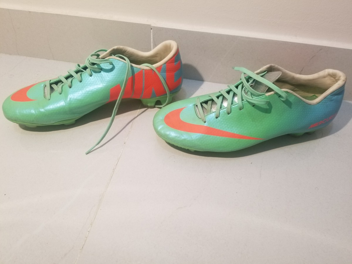 極美品 NIKE MERCURIAL VICTORY Ⅲ ナイキ スニーカー NIKE ナイキ マーキュリアル ビクトリー III TF(オレンジ