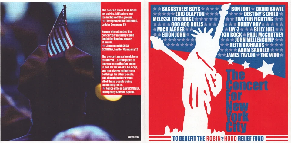 Columbia [editor] - THE CONCERT FOR NEW YORK CITY - Bild 4 von 4