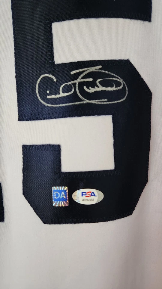Cecil Fielder Autographed White CUSTOM Detroit Tigers Colors Jersey - Image 4 of 4