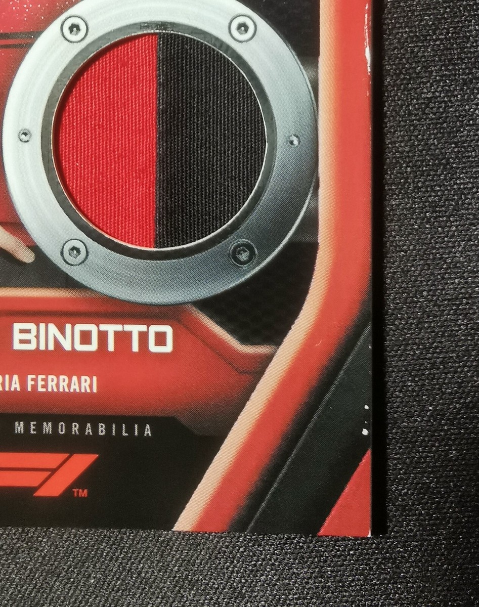 2022 Topps Racing Formula 1 F1 Mattia Binotto Relic Patch 2022 Topps Racing Formula 1 F1 Mattia Binotto Relic Patch