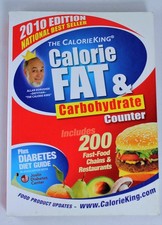 The CalorieKing Calorie, Fat  Carbohydrate Counter 2010