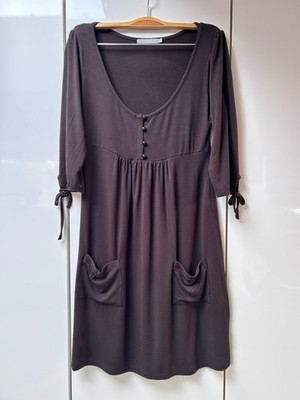 Brown Dress 3 Suisses - Size 34/36