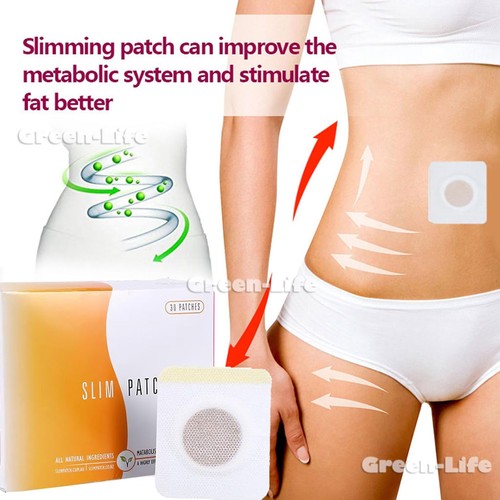 10-200 Strong Slimming Patches WEIGHT LOSS DIET AID Detox Slim Patch Burning Fat - Picture 3 of 20