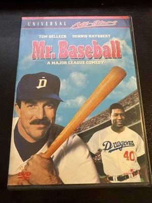 Mr. Baseball DVD 1992 Tom Selleck Dennis Haysbert Comedy