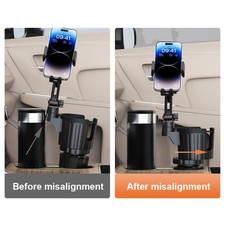 Car Cup Holder For Cell Phone Car Mount Cradle 360  Universal Drink Organizer 