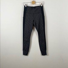Athleta Excursion Hybrid Side Pocket Women's S Gray and Black Leggings