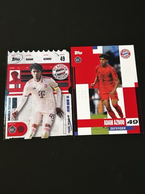 Topps FC Bayern München Team Set 24/25 Adam Aznou Travel Titans 