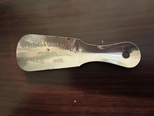 Vintage Metal Shoe Horn The Harris & Goldman Co. Toledo Ohio