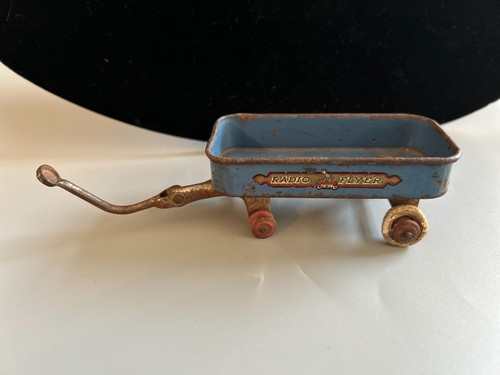 Radio Flyer 1933 World’s Fair Century Progress Souvenir Wagon Original Label - Bild 7 von 7