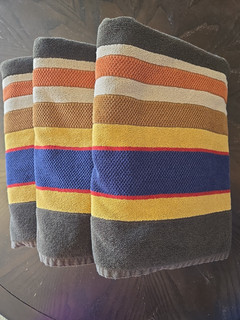 Lot of 3 Pendleton Badlands National Parks Spa Bath Beach Towels 27" x 56"
