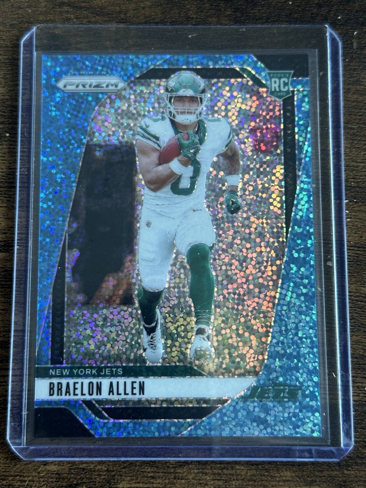 2024 Panini Prizm Rookies Braelon Allen #311 Blue Sparkle Prizm /96 (RC)