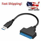USB 3.0 to 2.5" SATA III Hard Drive Adapter Cable/UASP -SATA to USB3.0 Converter