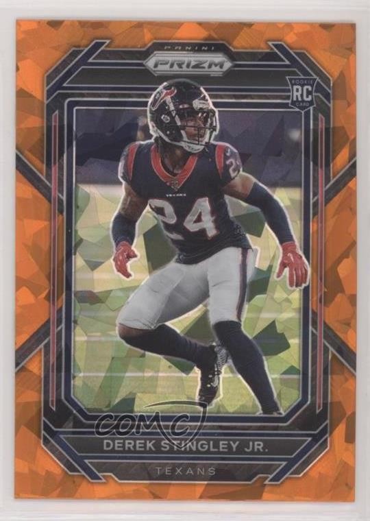 2022 Panini Prizm Rookies Orange Ice Derek Stingley Jr #369 Rookie RC 0vf5