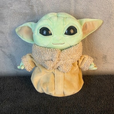 Star Wars Grogu The Child Plush 8  Baby Yoda Mandalorian Tan Robe Kids Preferred