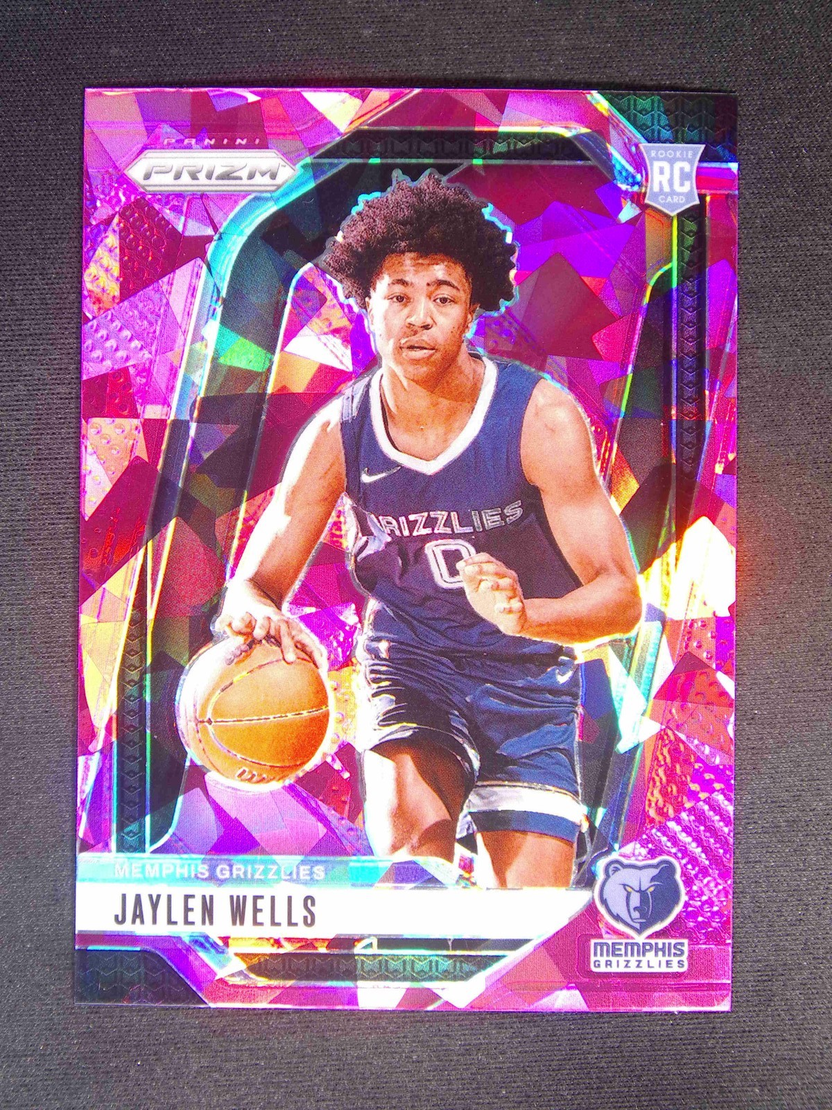 2024-25 Panini Prizm Jaylen Wells #239 RC Rookie Pink Ice Prizm