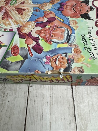 Vintage Milton Bradley READY! SET! SPAGHETTI Pasta Board Game 1989 INCOMPLETE - Picture 7 of 8