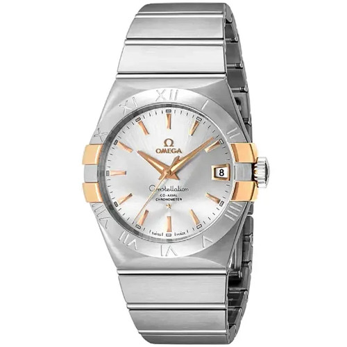 Omega Constellation Co-Axial 38mm Silver 123.20.38.21.02.004 Box Papers
