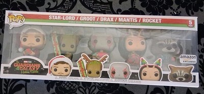 Funko Pop! Vinyl: Marvel - Star-Lord / Groot / Drax / Mantis / Rocket - 5 Pack -