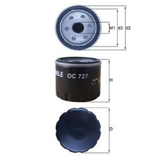 Ölfilter für Dacia Duster HM HS Lodgy JS Logan LS 2 3 3K FS MCV KS US | 241048