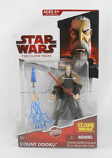 Hasbro Star Wars The Clone Wars Count Dooku Action Figure CW27 2009 New
