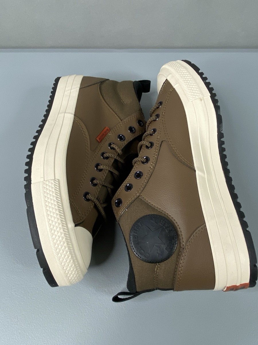 Converse Malden Street Boot Mid Mens Sz 10.5 Brown Water  display picture 3