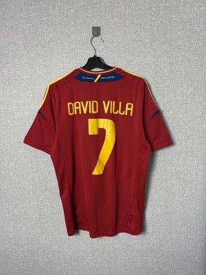 ヴィッセル神戸　David Villa 7番 Lサイズ Adidas Spain David Villa #7 Jersey 2012 World Cup Home Football