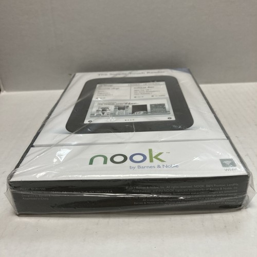 Barnes & Noble Nook Simple Touch eBook Reader Black 6” 2GB NEW Sealed. Bundle - Picture 5 of 10