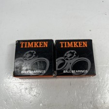 2 PACK TIMKEN 6203-2RS-C3 Double Rubber Seal Ball Bearings 17x40x12mm 6203RS