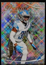 2023 Panini Prestige Xtra Points Diamond Kerby Joseph RC #104 Detroit Lions 