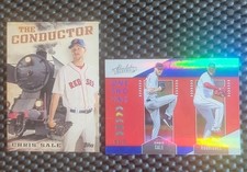 💥CHRIS SALE-2020 ABSOLUTE 1-2 PUNCH BLUE SPECTRUM & Topps 