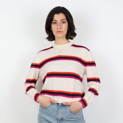 G/FORE cremefarbenes Sweatshirt, UK-Größe 14
