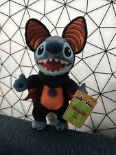 Disney Parks 2026 Stitch Halloween Vampire Bat Costume Plush 13 3/4  NEW
