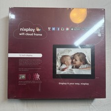 Nixplay Wi-Fi Cloud Digital Photo Frame 12 Display New Sealed W12A