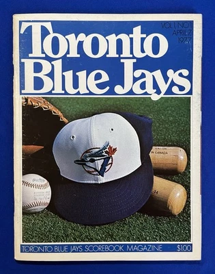 Toronto Blue Jays 1977 Vintage MLB Programs for sale | eBay