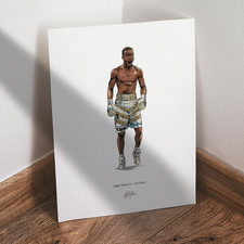 Errol Spence Jr Poster Boxing The Truth Illustration 8x10 Art Print