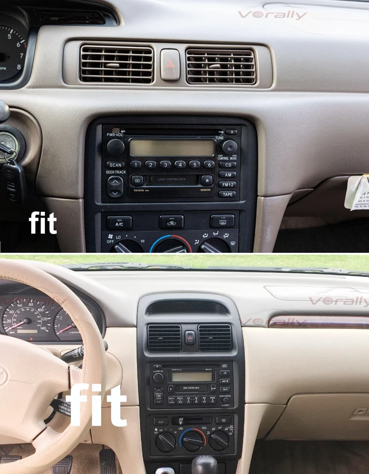 For 1997 1998 99–2001 TOYOTA CAMRY 9.7" CARPLAY ANDROID 13 STEREO RADIO GPS NAVI Foto 3 de 4