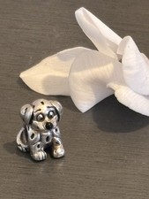 Genuine Chamilia  Bracelet Charm - Disney Dalmatian dog 925 Cham Silver. #T2/4