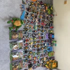 Vintage Playmates TMNT Huge Lot Of 100 Figures And Accessories Some Rare 80/90’s