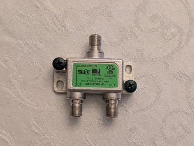 DirecTV SWM 2-Way Splitter MSPLIT2R1-03 - Tested