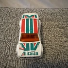Matchbox Fiat Abarth 1982 Vintage MB74 Alitalia Airlines Pirelli Macau White