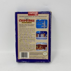 Disney's Chip 'N Dale Rescue Rangers Nintendo Entertainment System NES 1990 Juego