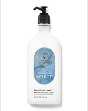 Bath Body Works CLEANSE YOUR SPIRIT EUCALYPTUS SAGE Body Lotion